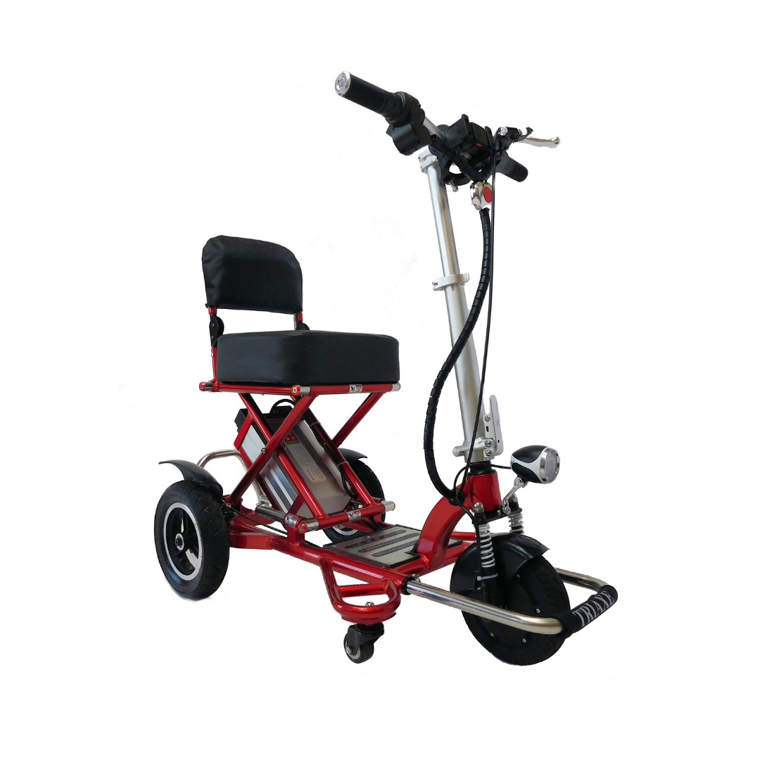 Triaxe Sport Long Distance Folding Electric Mobility Scooters - 35 Mile Range - Senior.com Scooters